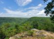 view from the top of the Southern Cumberland Plateau